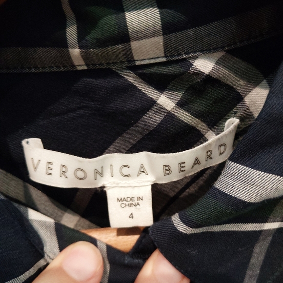Veronica Beard Plaid Dress, Size 4 - Picture 5 of 6